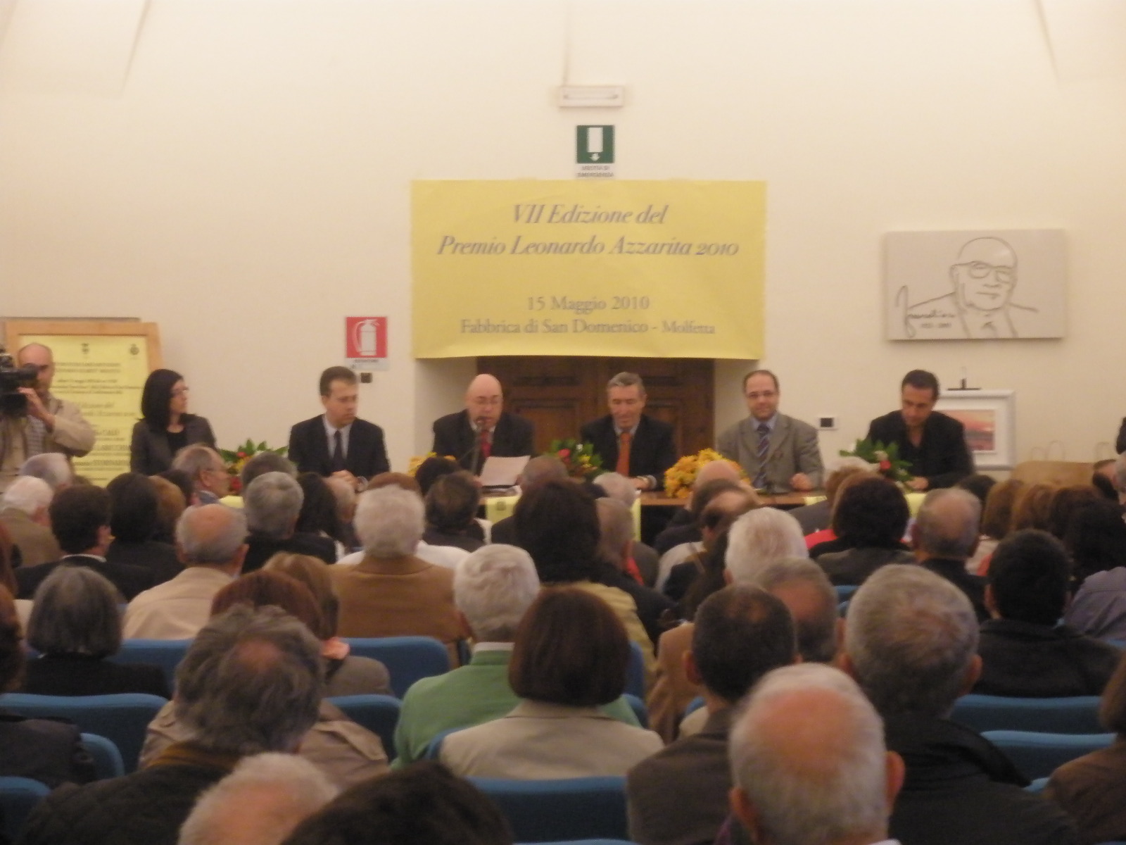 Molfetta: premio Leonardo Azzarita